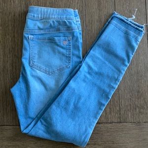 Justice Brand Girls Medium Wash Jegging. Size 18